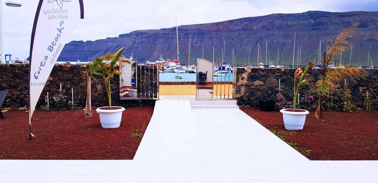 La Graciosa Camelia Beach Vistas Mar Caleta de Sebo Kültér fotó