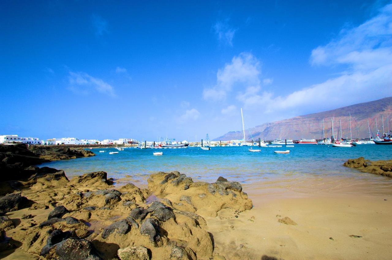 La Graciosa Camelia Beach Vistas Mar Caleta de Sebo Kültér fotó