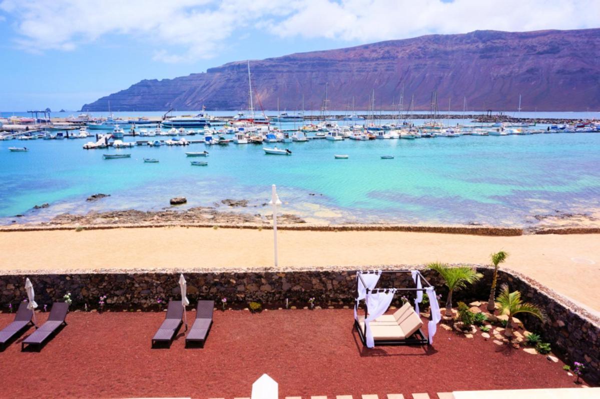 La Graciosa Camelia Beach Vistas Mar Caleta de Sebo Kültér fotó